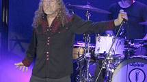 ROBERT PLANT s kapelou The Sensational Space Shifters v Plzni. 