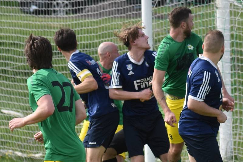 I.A třída: FC Pěnčín - Sokol Pěnčín 5:2 (0:2).