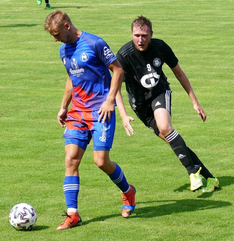 Frýdlant - Turnov, zápas krajského přeboru vyhráli hosté 5:1.