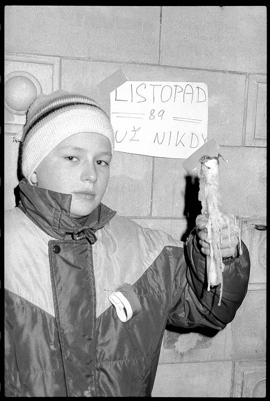 Připomeňte si, jak to vypadalo v Liberci v listopadu 1989.