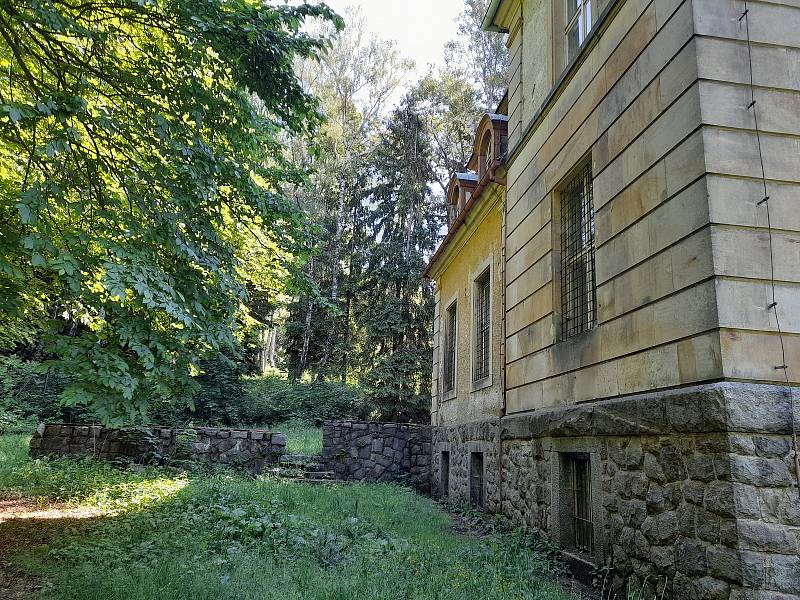 Wolkerovo sanatorium v Liberci a jeho současná podoba.