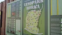 Lesopark Horka nabízí zábavu pro celou rodinu, otevřený je celý rok.