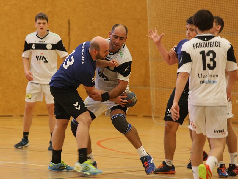 Liberec v modrých dresech.