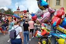 V Hrádku nad Nisou se lidé celý víkend baví, zamířily tam na slavnosti stovky návštěvníků.
