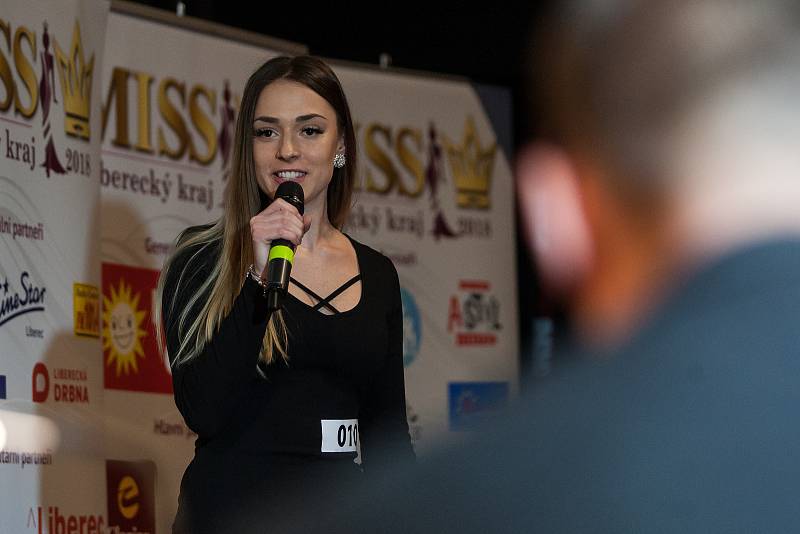 Dívky ve věku od 17 do 24 let se mohly 6. února zúčastnit castingu do soutěže Miss Liberecký kraj. Během castingu absolvovaly účastnice rozhovor s porotou, profesionální focení a promenádu v plavkách.