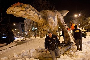 Liberec má novou atrakci, dinosaura Ala