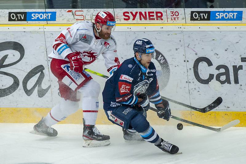 Bilí Tygři Liberec - HC Oceláři Třinec - 4. zápas finále