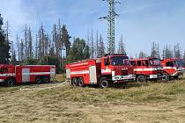 Frýdlantští dobrovolní hasiči vyjeli na pomoc do Hřenska.