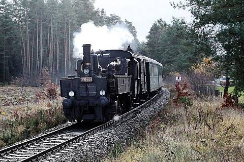 Parní vlak s lokomotivou Kafemlejnek bude jezdit krajem.