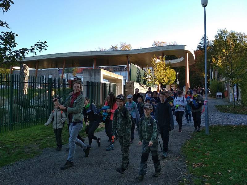 Skauti vyčistili Lidové sady.