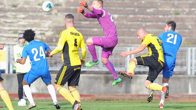 Béčko Slovanu nezvládlo penalty proti Ústí nad Orlicí.