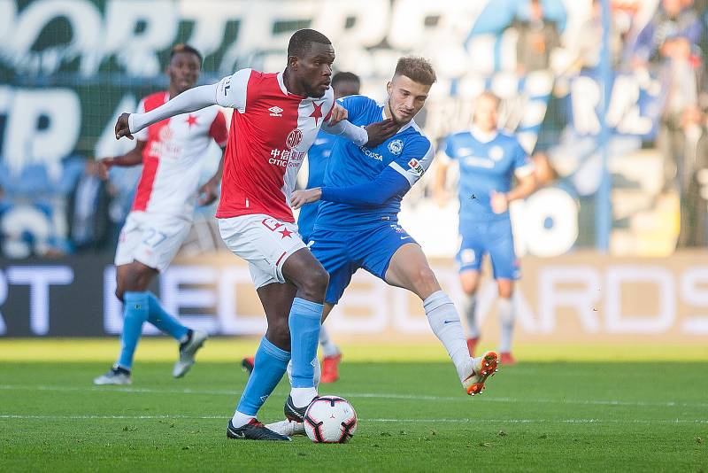 Zápas 12. kola první fotbalové ligy mezi týmy FC Slovan Liberec a SK Slavia Praha se odehrál 21. října na stadionu U Nisy v Liberci.