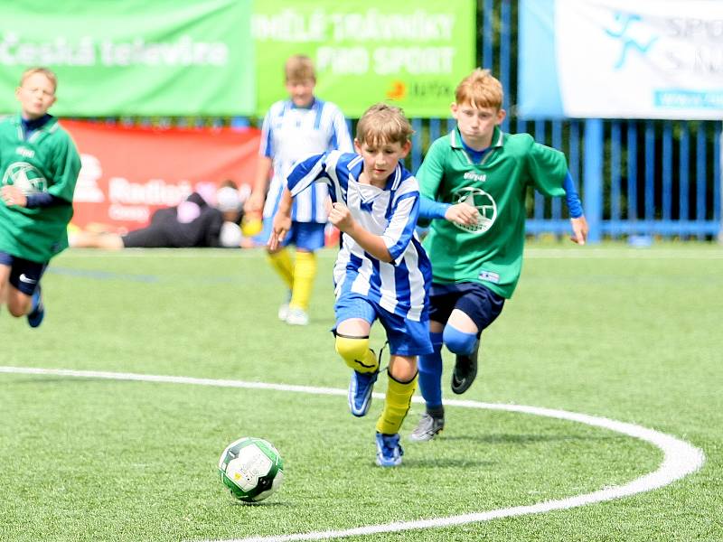 Dvě kategorie žáků ze základních škol Libereckého kraje bojovalo o titul krajského mistra v malém fotbale, který pořádal McDonald. Šlo o 21. ročník McDonald´s Cupu.