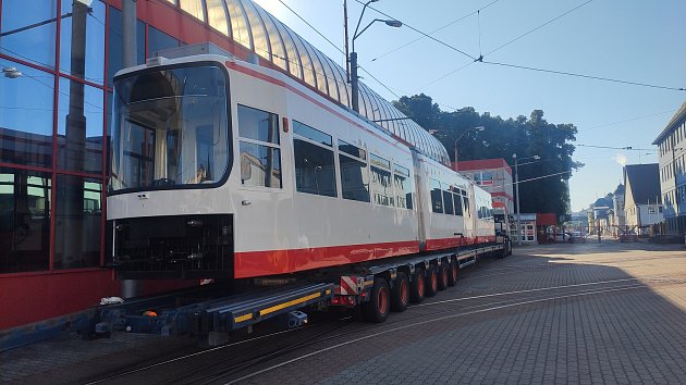 Do Liberce dorazila na modernizaci poslední tramvaj ze Zwickau.
