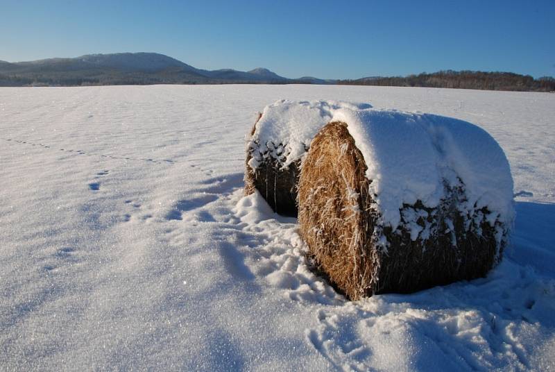 Pohled na Poledník z oblasti Raspenavy.