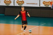 Futsalista Filip Henzl v dresu FTZS Liberec.