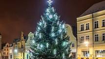 Vánoční strom ve Frýdlantu