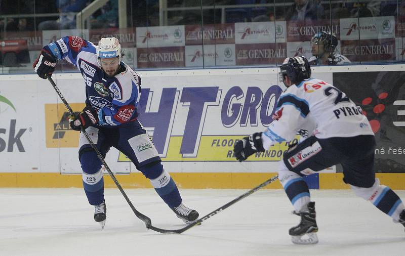 Kometa Brno - Bílí tygři Liberec 7:2 (1:0, 2:2, 4:0).