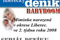Miminka okresu Liberec 04.01.2008 až 10.01.2008