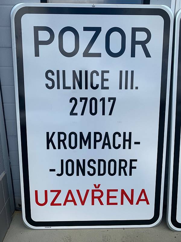 Hraniční přechod v Krompachu se uzavřel.