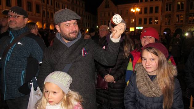 DEN BOJE ZA SVOBODU A DEMOKRACII v Liberci.