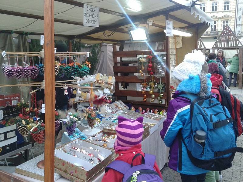 Vánoční trhy v Liberci.