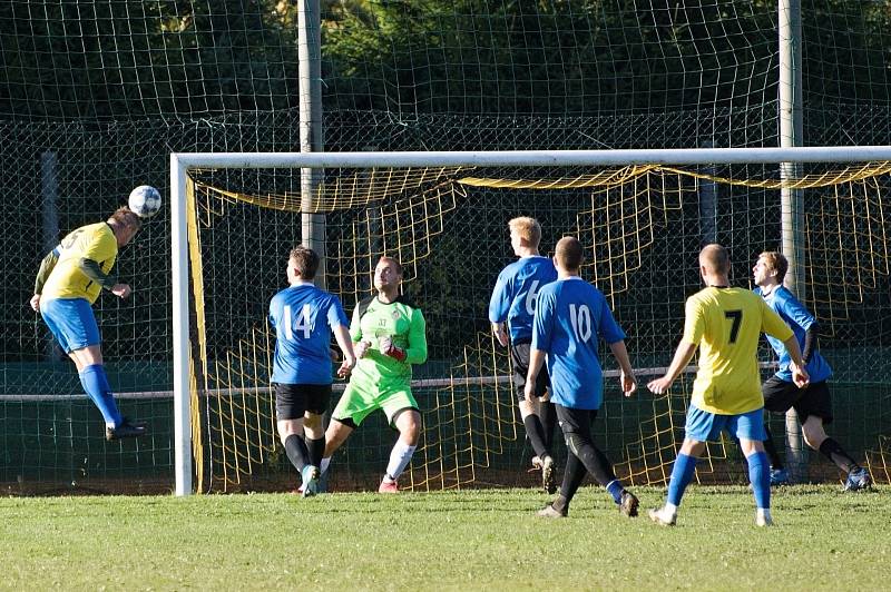 Okresní přebor: Osečná - Krásná Studánka B 5:2.