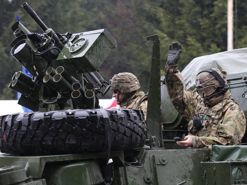 Konvoj americké armády v Libereckém kraji.