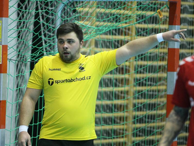 Liberecký Pampuch Team (v červeném) prohrál v domácím duelu II. futsalové ligy s Kladnem 3:5