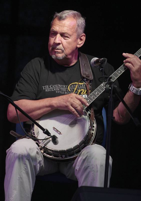 IVAN MLÁDEK  a jeho BANJO BAND na Křižanském létu 2016.