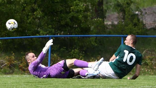 Skalice u České Lípy podlehla Stráži pod Ralskem 1:2. Foto: Jaroslav Marek