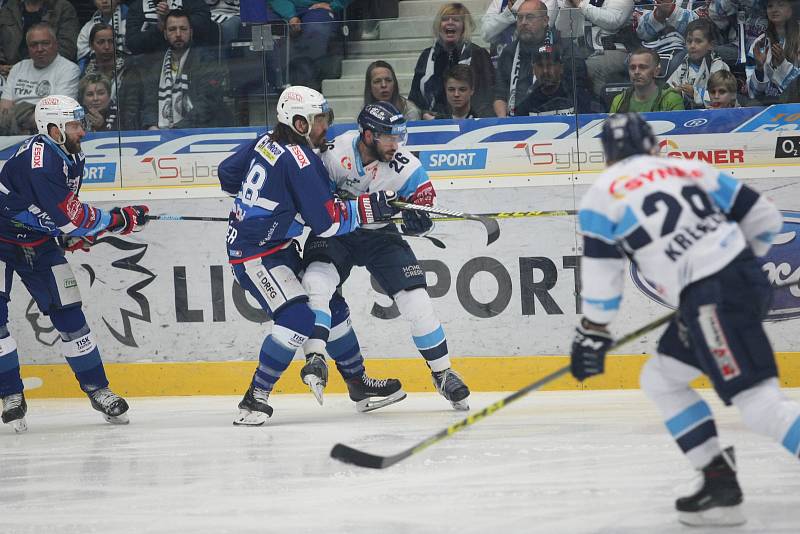 5. zápas semifinále hokejové extraligy mezi HC Bílí Tygři Liberec vs HC Kometa Brno
