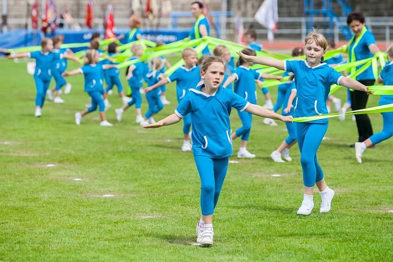 Krajský sokolský slet se konal 10. června v Turnově. Slet byl zahájen slavnostním průvodem z náměstí Českého ráje na městský stadion, kde proběhlo hromadné cvičení.