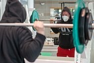 Od pondělí 17. května jsou za přísných hygienických podmínek opět otevřená fitness centra. Na snímku Cardio Fitness v České Lípě.
