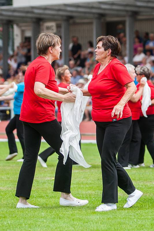 Krajský sokolský slet se konal 10. června v Turnově. Slet byl zahájen slavnostním průvodem z náměstí Českého ráje na městský stadion, kde proběhlo hromadné cvičení.