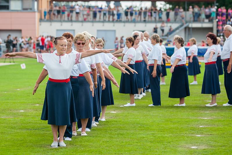 Krajský sokolský slet se konal 10. června v Turnově. Slet byl zahájen slavnostním průvodem z náměstí Českého ráje na městský stadion, kde proběhlo hromadné cvičení.