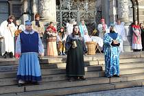 Liberecký advent zpestřil tradiční oživlý betlém.