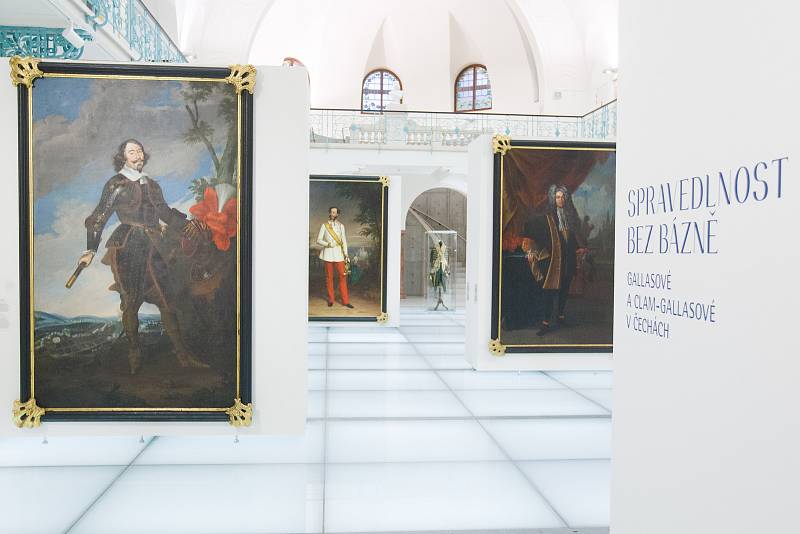 Výstava s názvem Spravedlnost bez bázně: Gallasové a Clam-Gallasové v Čechách v Oblastní galerii Lázně v Liberci.