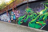 Graffiti v Turnově.
