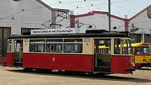 Představení německých tramvají a jízdy historických vozidel v Liberci.