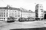 Liberecké tramvaje v 30. letech 20. století.