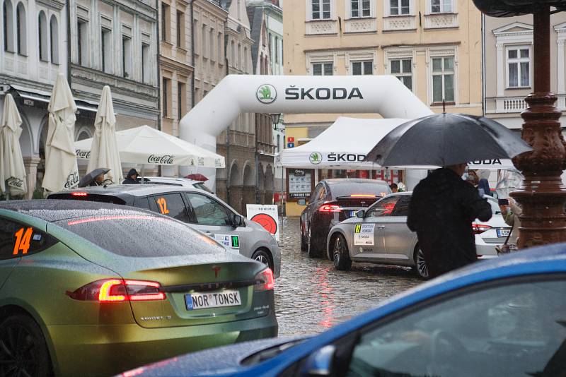 Na náměstí v Liberci odstartovala Eco Rally v rámci Rally Bohemia.