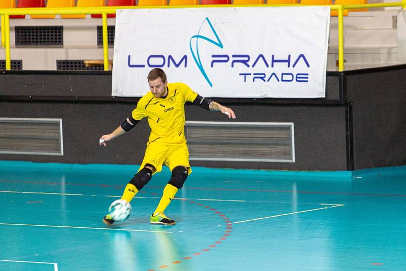 Futsal, I. liga: Liberec - Sparta Praha 2:2 (2:1).