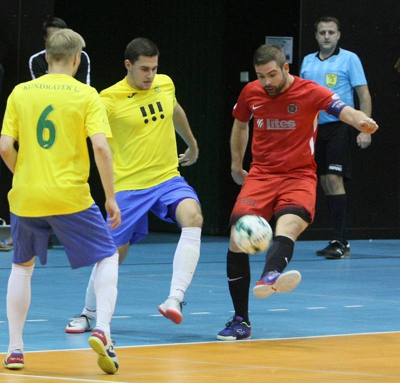 Liberecký Zlej sen porazil Ostravu ve futsal VARTA lize 10:5.