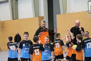 Matěj Ploch, trenér přípravky SK Liberec Handball