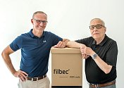 Michal Malát (na fotce vlevo) ze společnosti Filbec GmbH, kterou založil v roce 2019 společně s Gerem Buchhornem (na fotce v pravo).