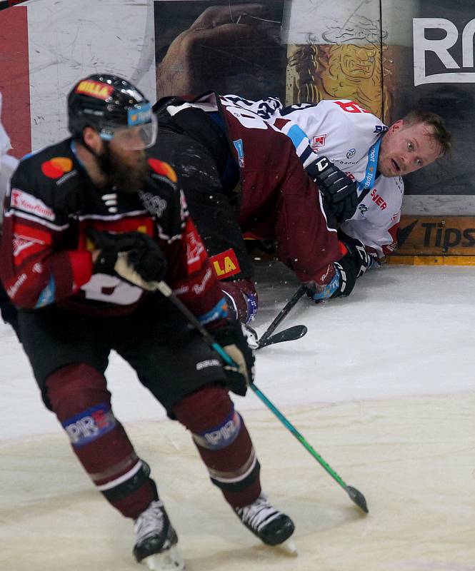 semifinále play off Tipsport extraligy HC Sparta - Bílí tygři Liberec 1:5.