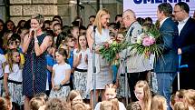 V rámci ZUŠ open si s Magdalenou Koženou zazpívalo 444 dětí.