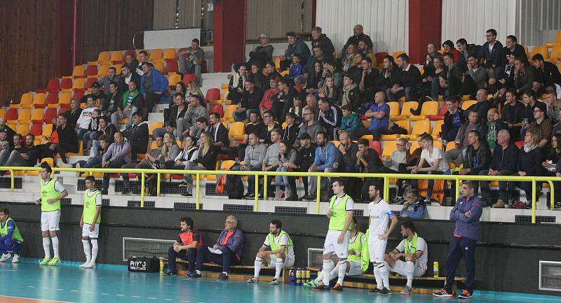 Mistrovská Chrudim porazila ve VARTA futsal lize domácí Zlej sen Liberec 12:1.