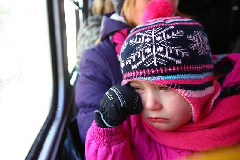 Libercem jezdila čertovská tramvaj.